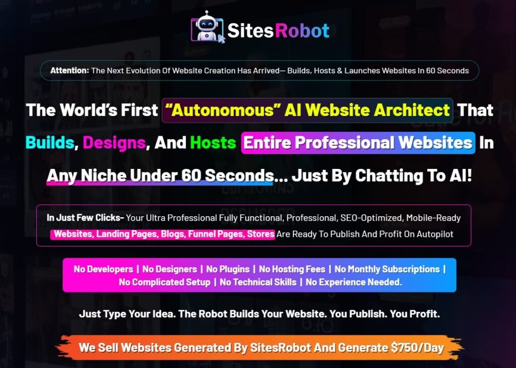 SitesRobot Review