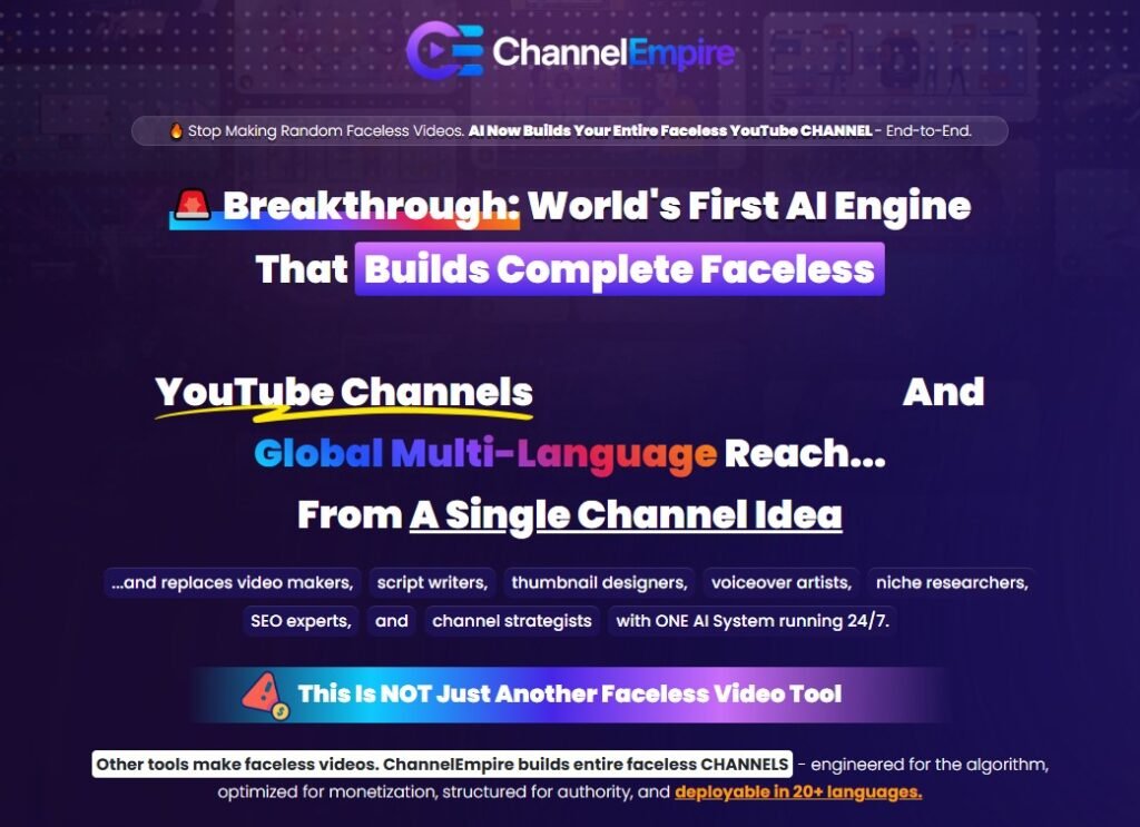 ChannelEmpire Review