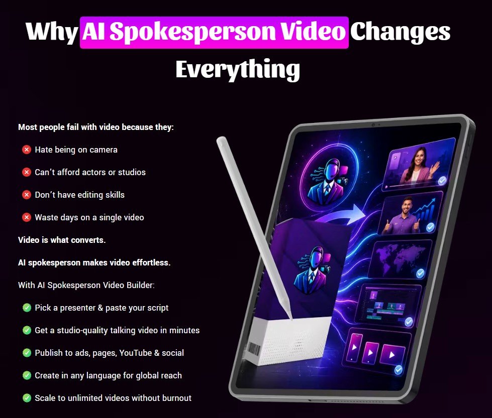 AI Spokesperson Video Builder Review