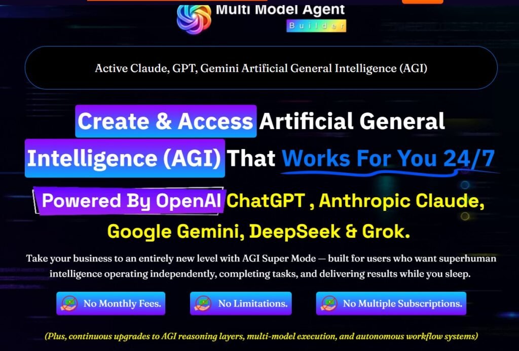 Multi Models Agent Builder Review