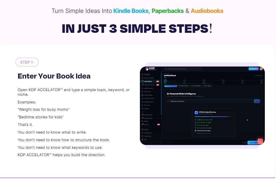 KDP Accelerator Review