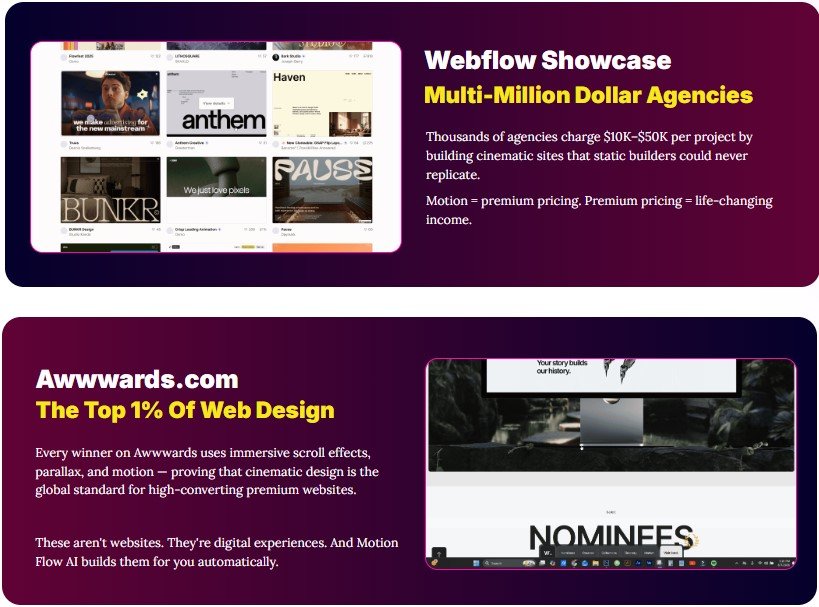 Motionflow Web Builder Review