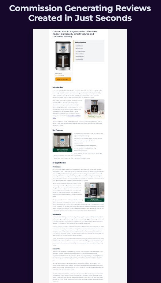 AffiliEngine AI Review