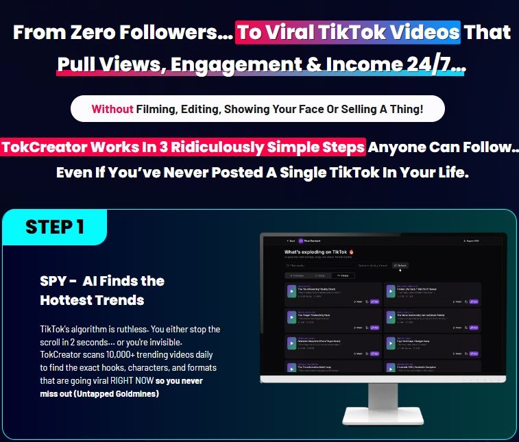 TokCreator Review