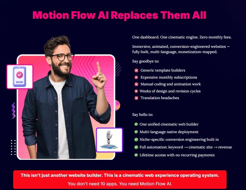 Motionflow Web Builder Review
