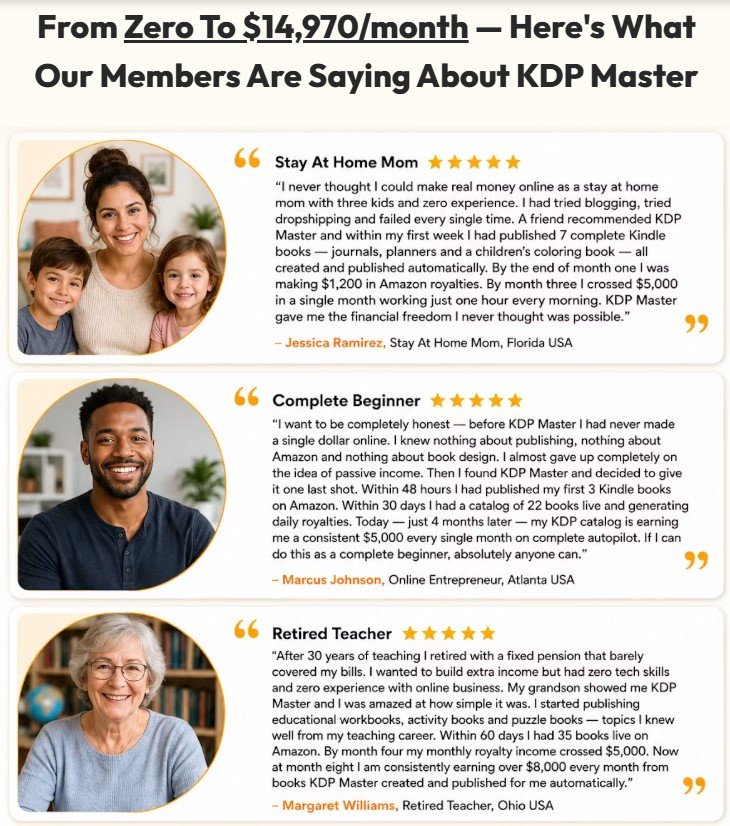 KDP Master Review