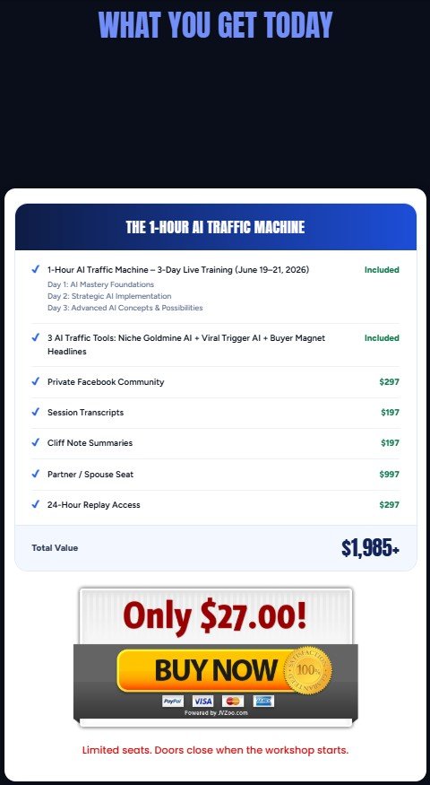 1-Hour AI Traffic Machine Review