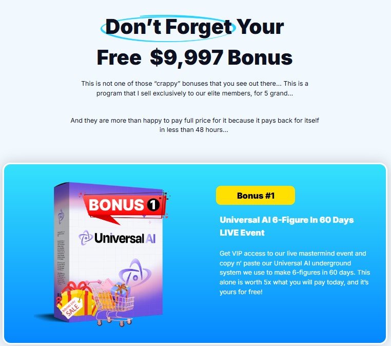 Universal AI Review