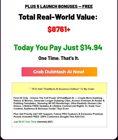 DubMash AI Review