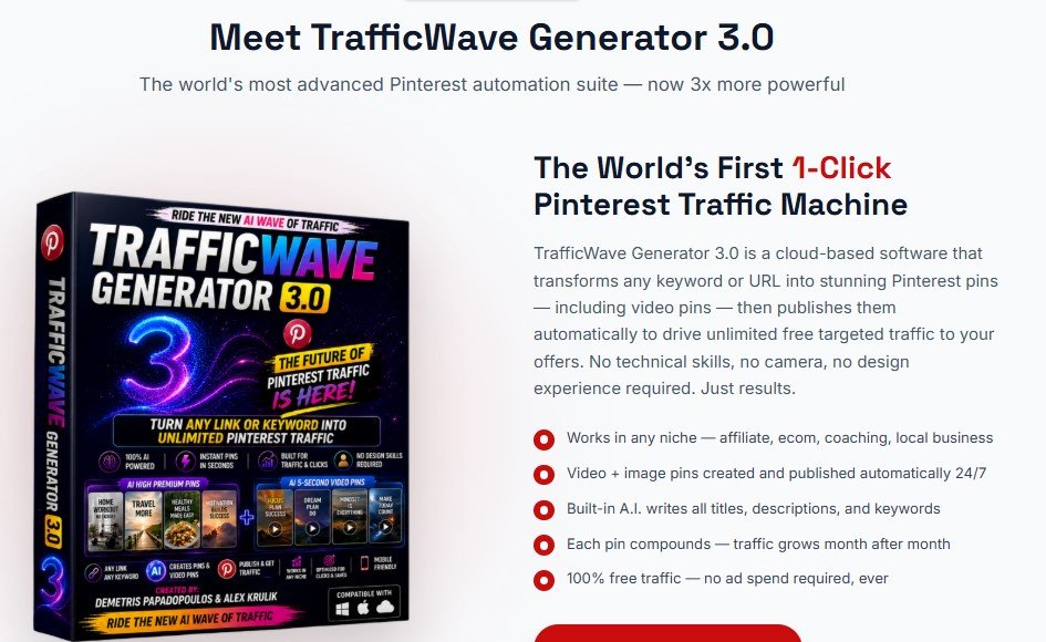TrafficWave Generator 3.0 Review