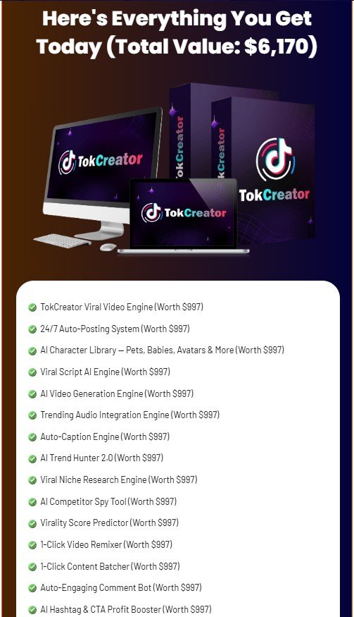 TokCreator Review