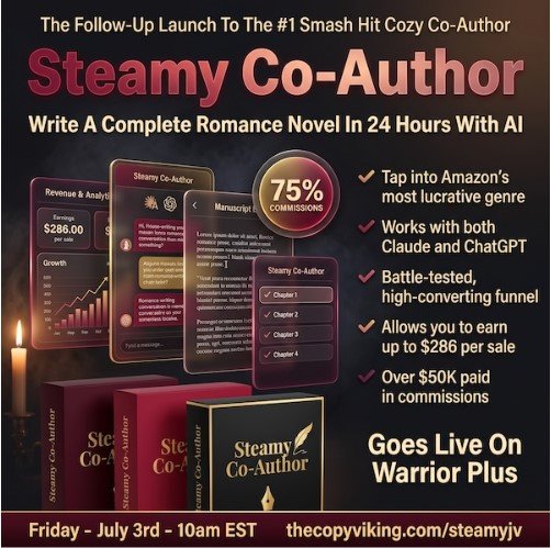 Steamy Co-Author Review