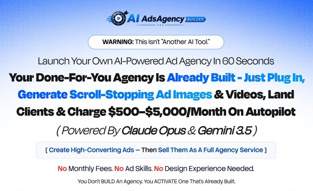AI Ads Agency Builder