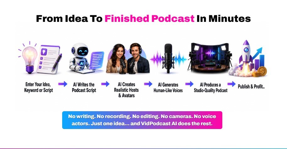 VidPodcast AI