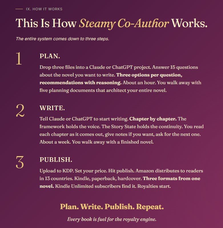 Steamy Co-Author Review