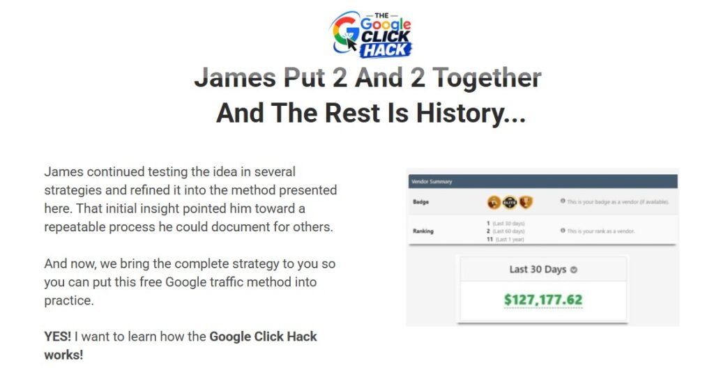 The Google Click Hack