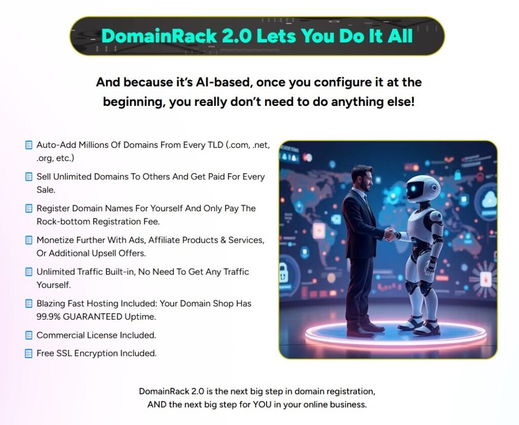 DomainRack 2.0 Review