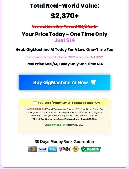 GigMachine AI Review