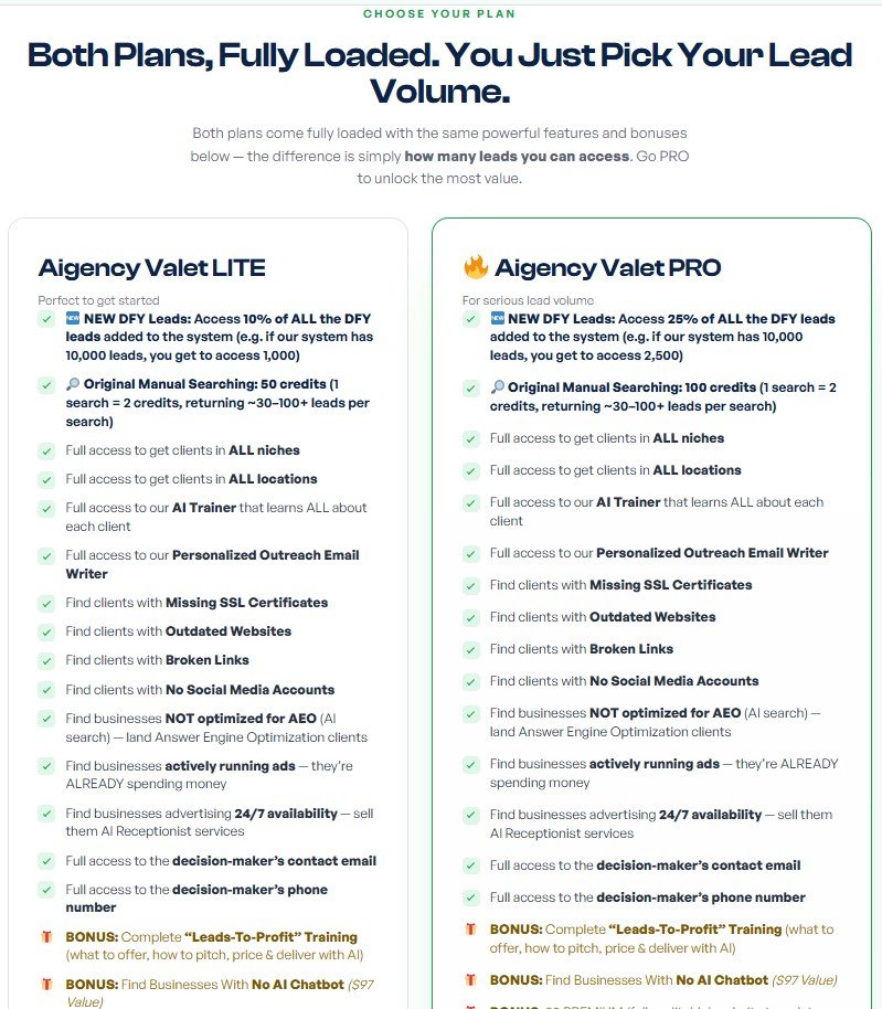 Aigency Valet vDFY Review