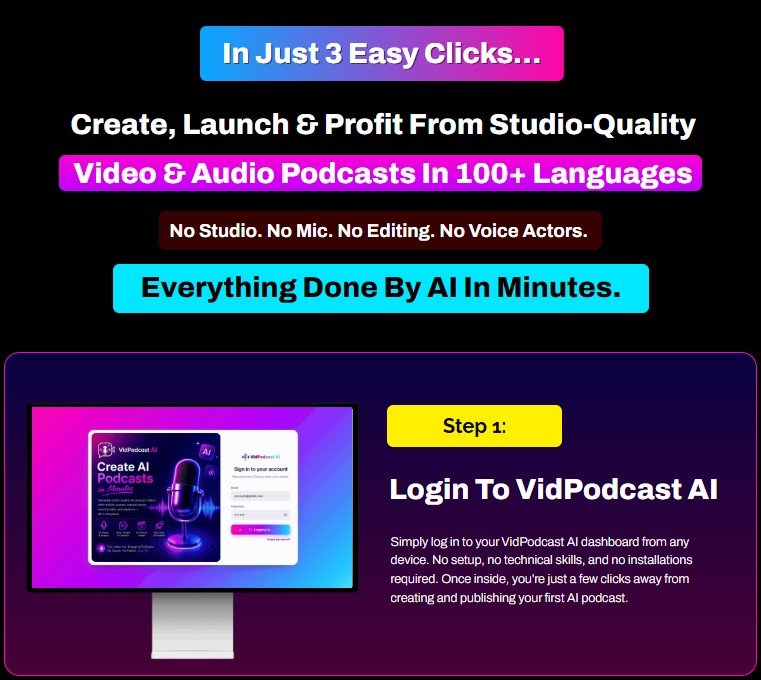 VidPodcast AI