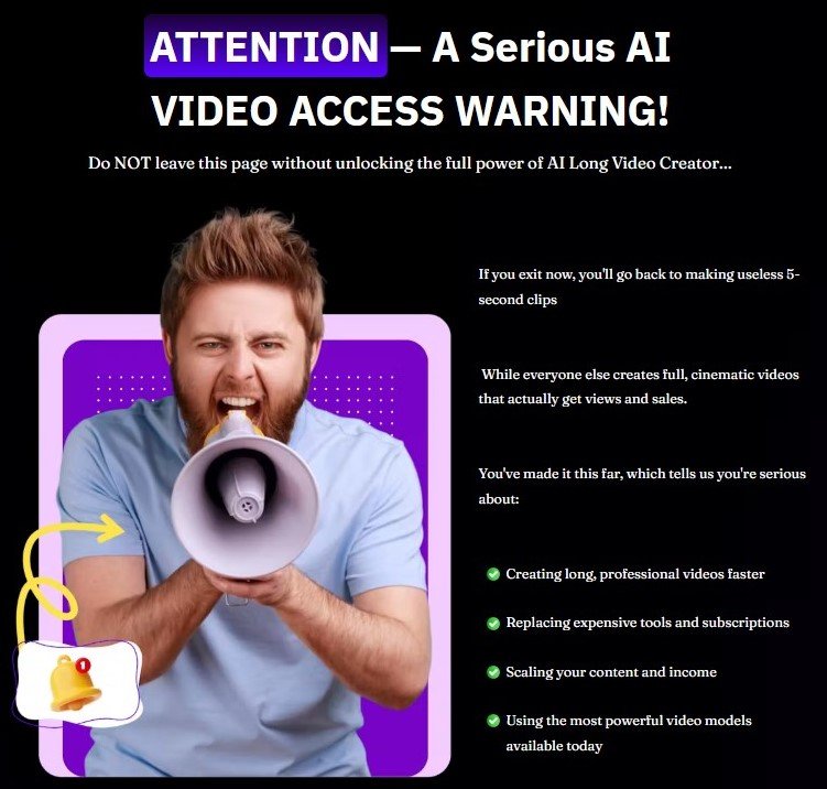 AI Long Video Creator Lifetime Deal