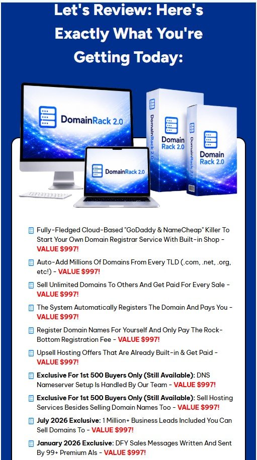 DomainRack 2.0 Review