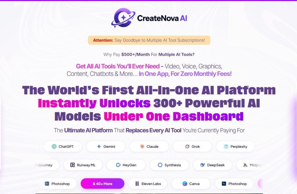 CreateNova AI