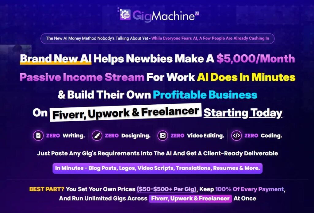 GigMachine AI Review