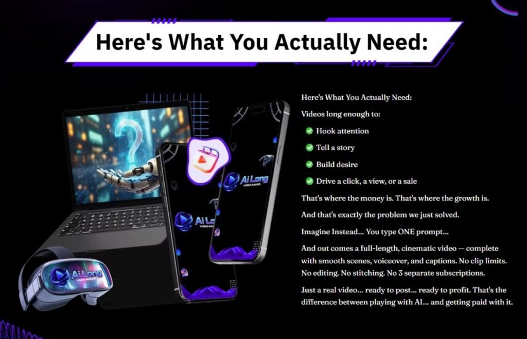 AI Long Video Creator Lifetime Deal