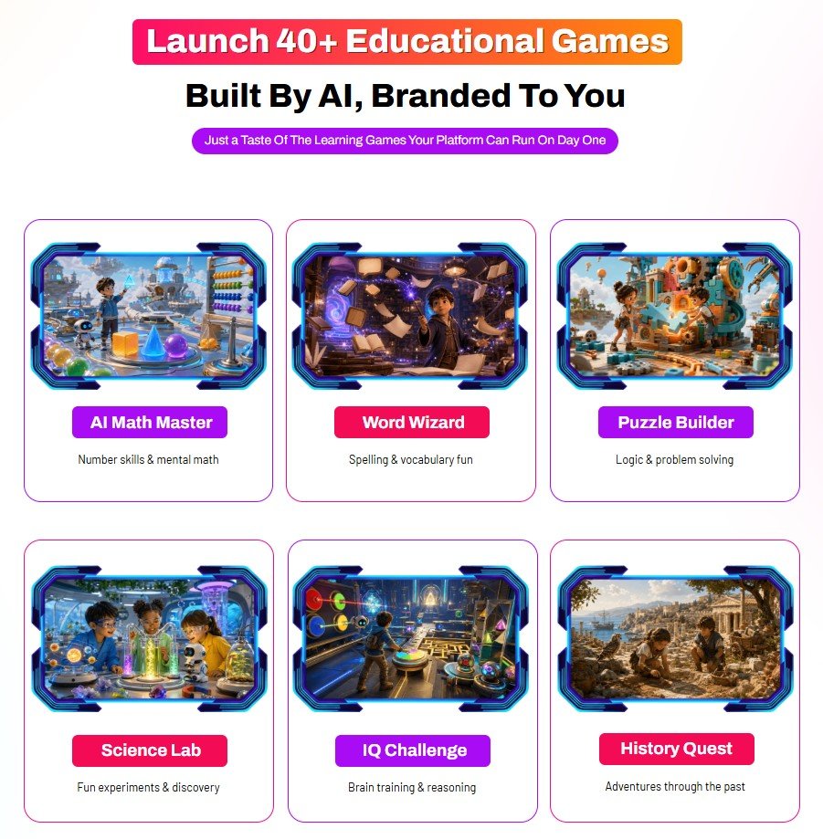 AI Kids Learning Game Builder