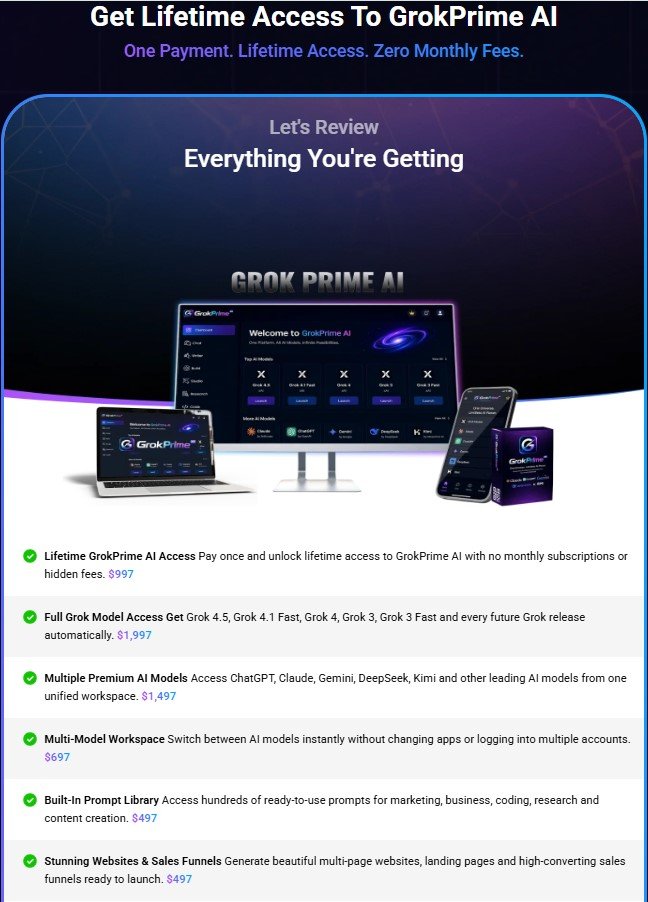GrokPrime AI Review