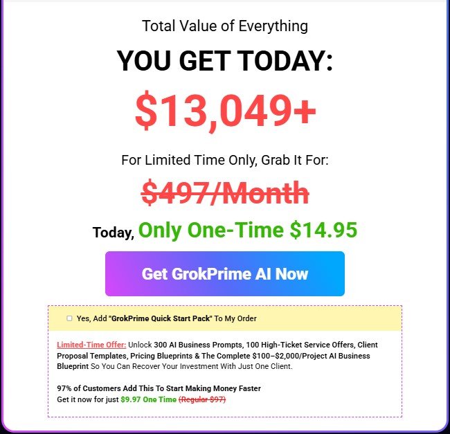 GrokPrime AI Review