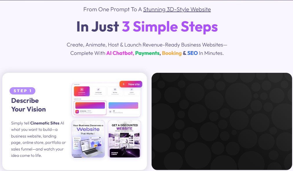 Cinematic Sites AI Review