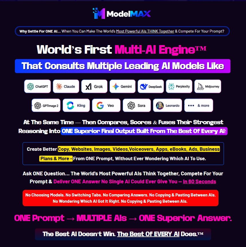 ModelMAX Review