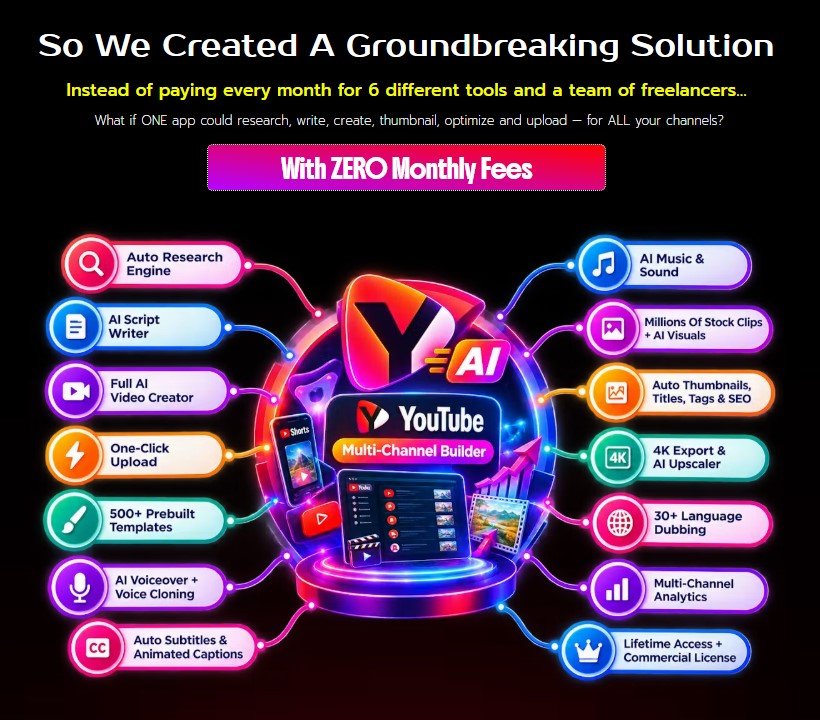 AI YouTube Multi Channel Builder Review