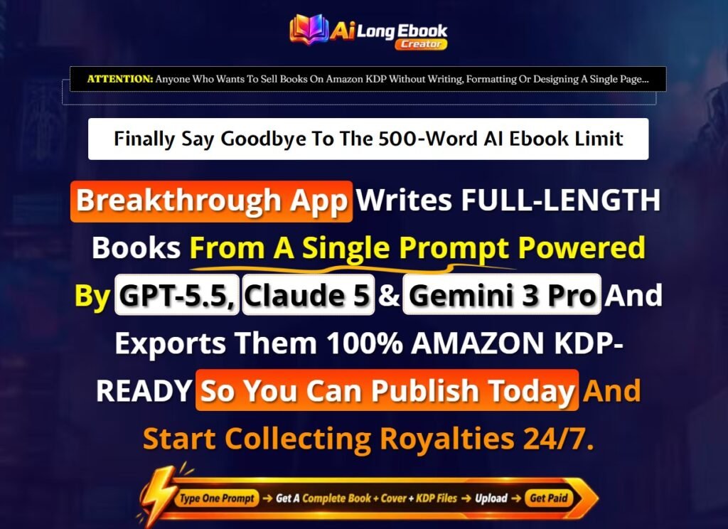 AI Long eBook Creator Review