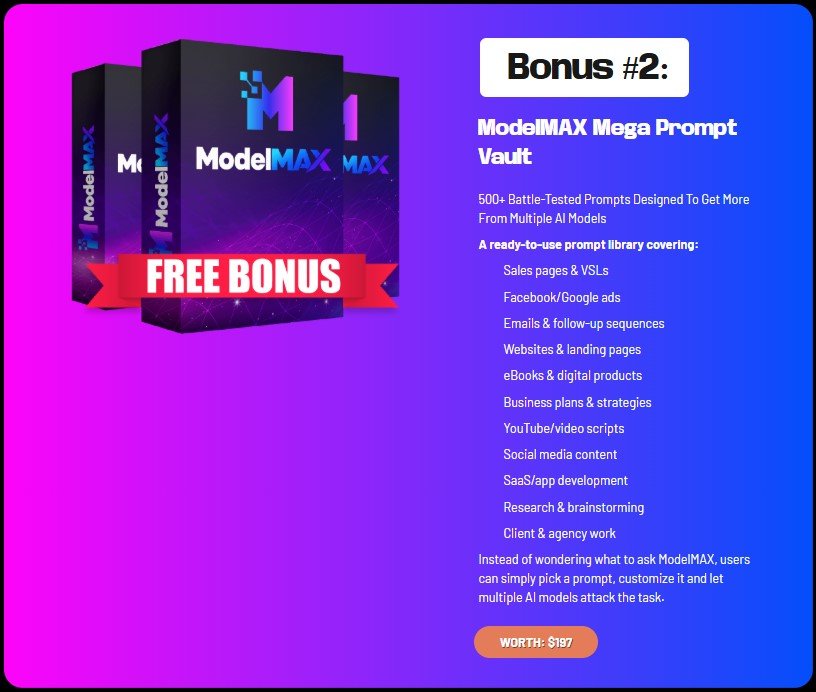 ModelMAX Review