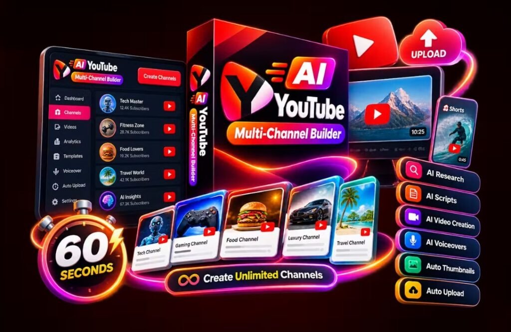 AI YouTube Multi Channel Builder Review