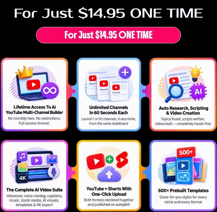 AI YouTube Multi Channel Builder Review