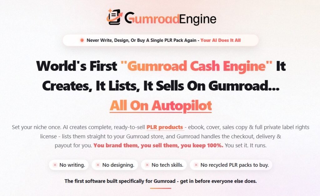 GumRoad Engine Review