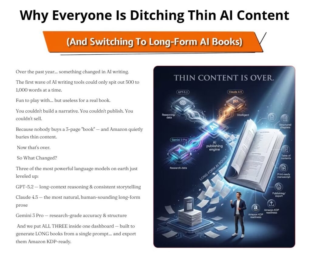 AI Long eBook Creator Review
