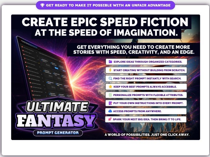 Ultimate Fantasy Prompt Generator