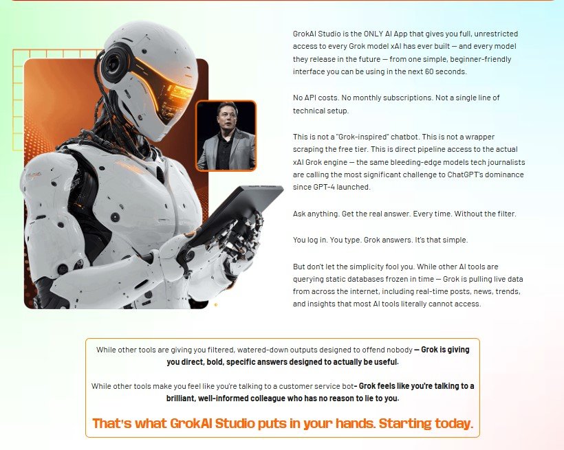GrokAI Studio Review