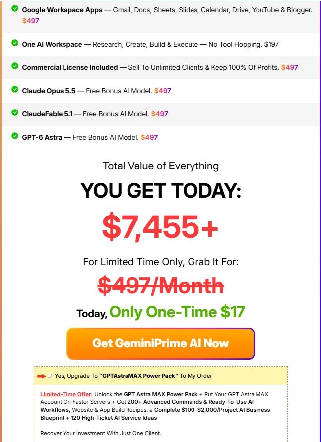 GeminiPrime AI Review