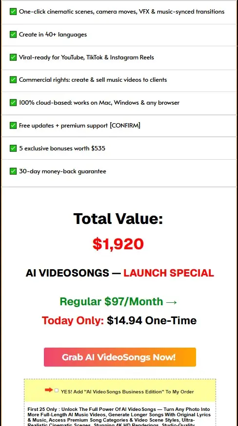 AI VideoSongs