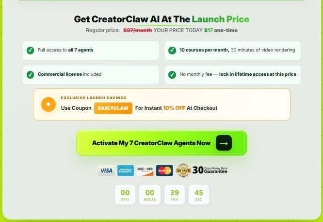 CreatorClawAI Review