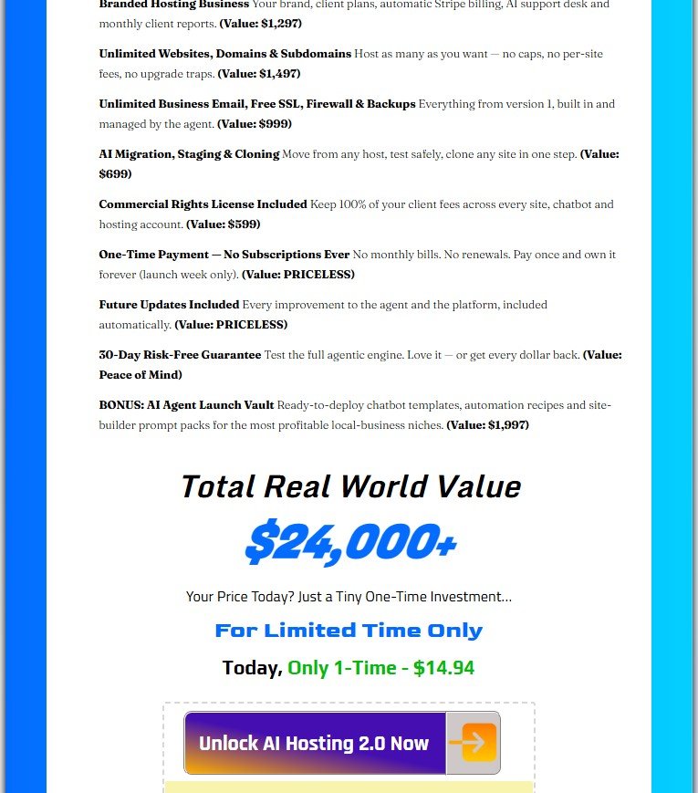 AI Hosting 2.0