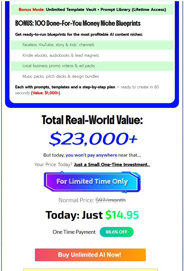 Unlimited AI Review