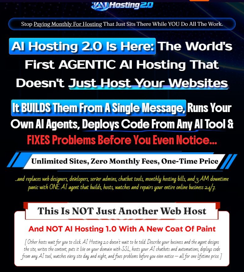 AI Hosting 2.0