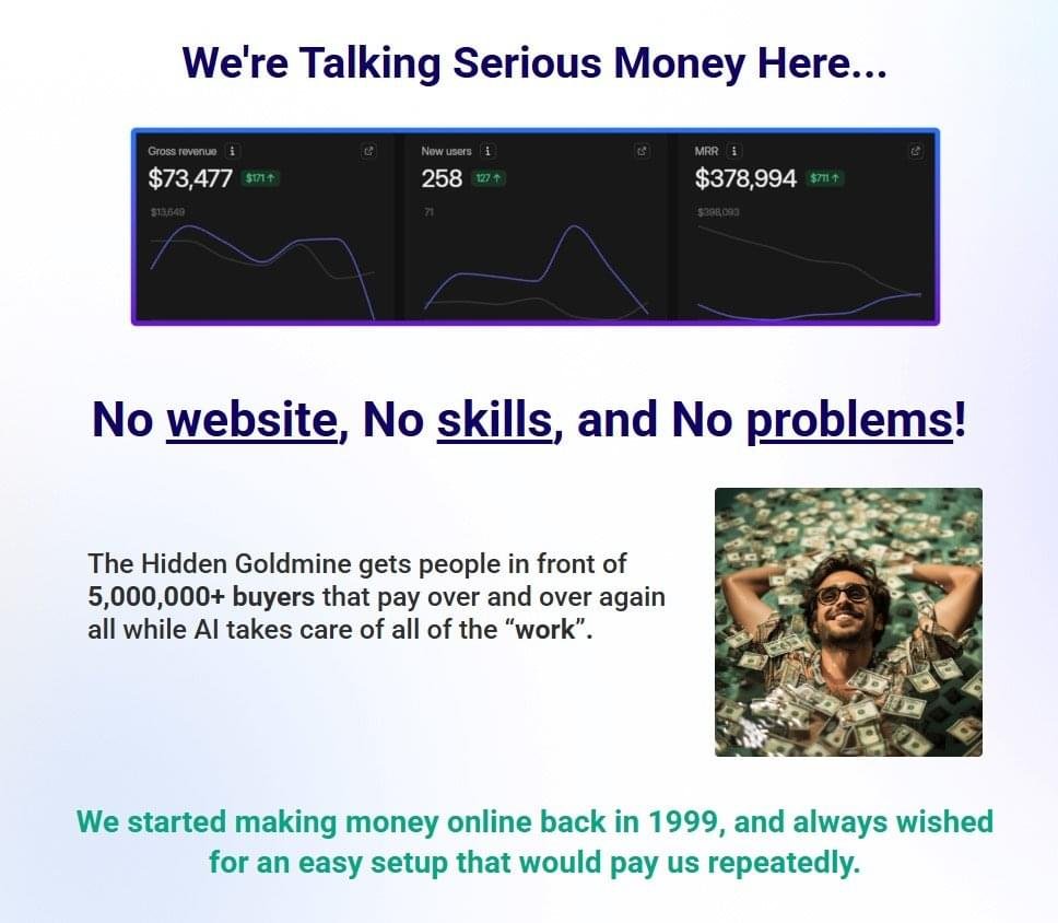 The Hidden Goldmine Review